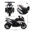 MOTO ELETTRICA PER BAMBINI 3-5 ANNI NERA