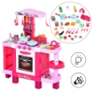 CUCINA GIOCATTOLO PER BAMBINI CON 38 ACCESSORI INCLUSI ROSA