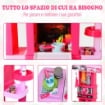 CUCINA GIOCATTOLO PER BAMBINI CON 38 ACCESSORI INCLUSI ROSA