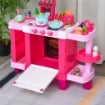 CUCINA GIOCATTOLO PER BAMBINI CON 38 ACCESSORI INCLUSI ROSA