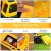 RUSPA GIOCATTOLO 2 IN 1 CON ESCAVATORE PER BAMBINI 2-3 ANNI 90X28X58 CM GIALLO