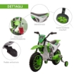 MOTO DA CROSS ELETTRICA PER BAMBINI DA 3-5 ANNI VERDE