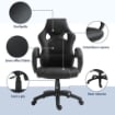 SEDIA DA UFFICIO STILE GAMING NERO