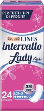 LINES INTERVALLO LADY LIGHT LONG IN CONFEZIONE DA 24 PEZZI