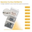 MOBILE SCARPIERA MODULARE SALVASPAZIO, 8 CUBI BIANCO