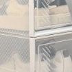 MOBILE SCARPIERA RETTANGOLARE IN PLASTICA PER SCARPE MAX 43 EU VESTITI E LIBRI
