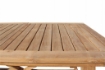 TAVOLO MIRAGE REALIZZATO IN LEGNO TEAK ALLUNGABILE 220/300 X 100 X H77 CM