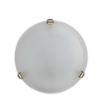 DUNA LAMPADA PLAFONIERA DA SOFFITTO E27 1 LUCE 30CM BIANCA