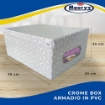 MAURY'S SCATOLE IN PVC SHAPE 50X39X24CM COLORE ASSORTITO
