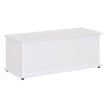 PANCA CONTENITORE MULTIUSO CON COPERCHIO APRIBILE 100X40X40 CM BIANCO