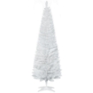 ALBERO DI NATALE ARTIFICIALE IN PVC CON 390 RAMI DA 180 CM BIANCO