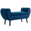 PANCA CONTENITORE FONDO LETTO 118X42X66 CM IN COLORE BLU