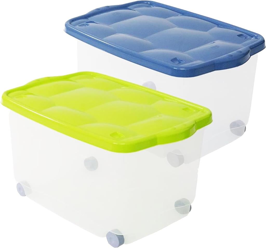 Box alimenti medio contenitore e coperchio con finestra
