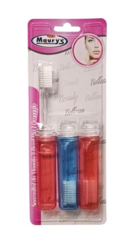SPAZZOLINI DA VIAGGIO 3PZ.