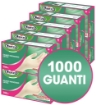 1000 MAURY'S GUANTI IN LATTICE TALCATI TAGLIA M 10X100PZ