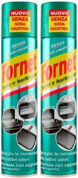 2 FORNET DETERGENTE FORNO E BARBECUE SPRAY 300 ML
