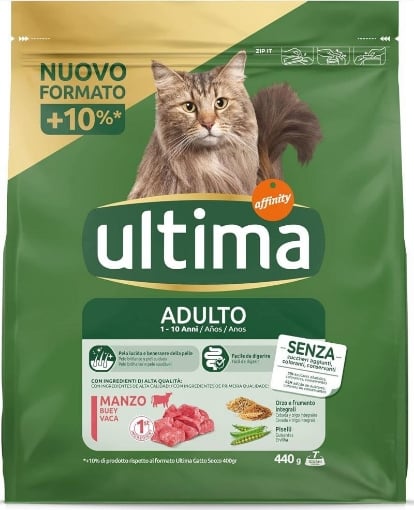 CROCCHETTE CAT ULTIMA IN CONFEZIONI DA 440GR MANZO E RISO