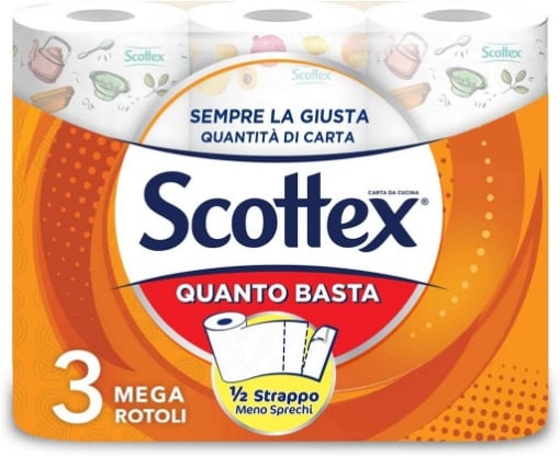 Scottex Amore Di Casa Carta Da Cucina, 21 Rotoli Da 68 Strappi (7  Confezioni Da 3 Rotoli) -  - Offerte E Coupon: #BESLY!