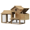 POLLAIO PREFABBRICATO IN LEGNO PER 2 GALLINE PER GIARDINO
