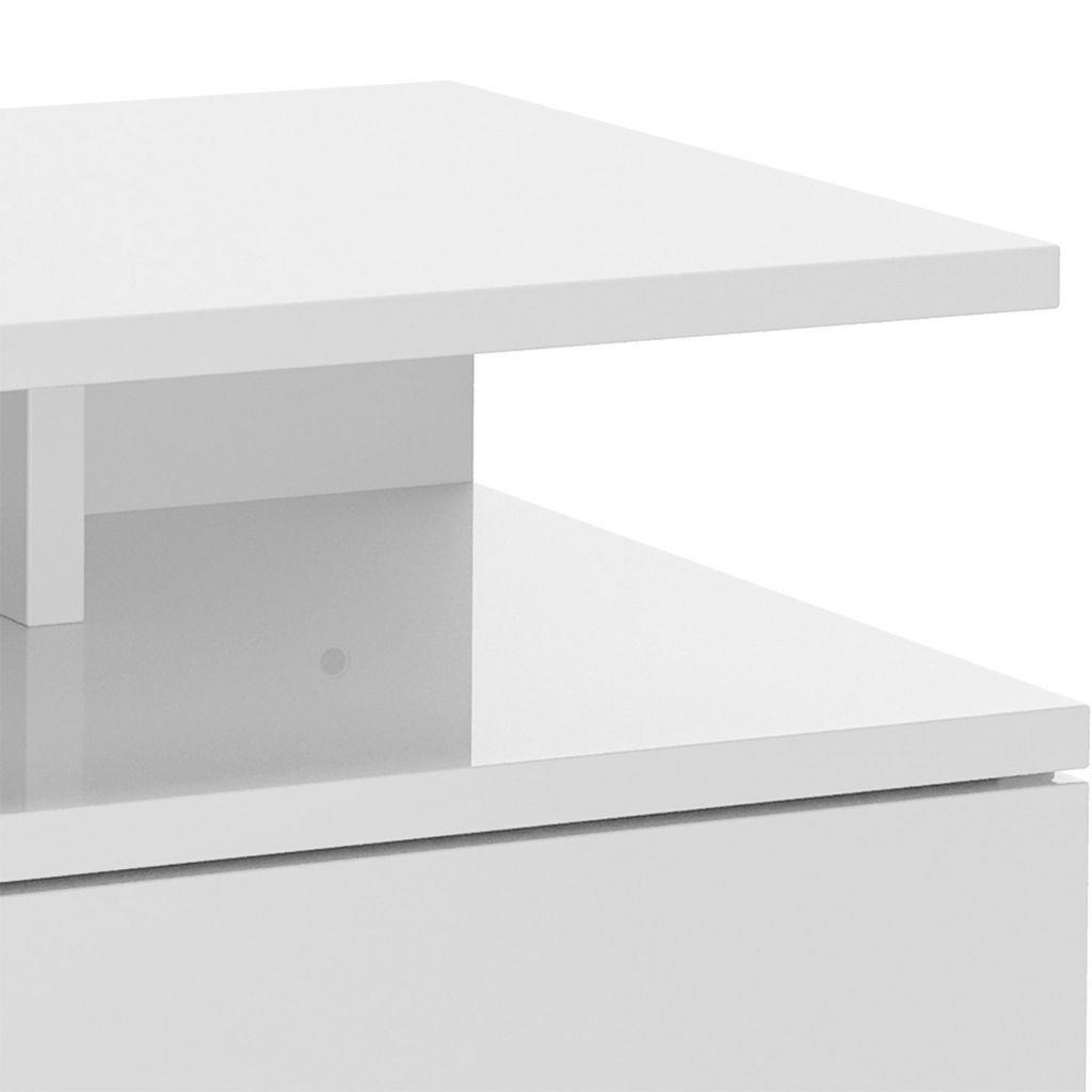 Comodini a parete in legno scuro e nero, stile industriale - HAWKINS
