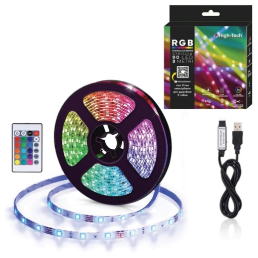 Briloner Striscia LED RGB Multicolore 3 m / 12 W