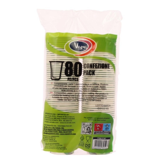 LITOPAK 1200 Bicchierini Di Carta Colorati 142ml - Per Festa, Bagno, Assaggi E Dentiera