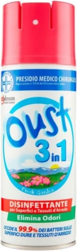 Oust 3 in 1 Spray Disinfettante 400 ml