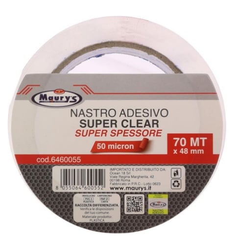 MAURY'S NASTRO SUPERCLEAR 70MTX48MM 50 MICRON 