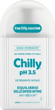 CHILLY GEL DETERGENTE INTIMO DA 300ML MAXI NEW  PH 3.5 OKX