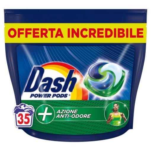 DASH PODS POWER DA 35 LAVAGGI FORMATO ANTI ODORE OKX