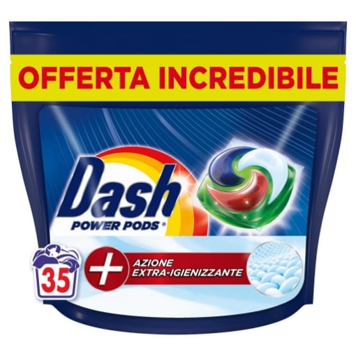 DASH PODS POWER DA 35 LAVAGGI FORMATO IGIENIZZANTE OKX