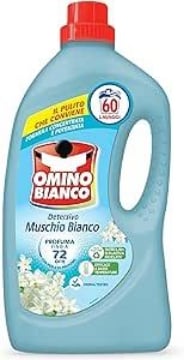 OMINO BIANCO DETERSIVO DA 2,4LT 60 LAVAGGI AL MUSCHIO BIANCO OKX