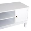 MOBILE BASSO PORTA TV, BIANCO OPACO, 120X45X50CM