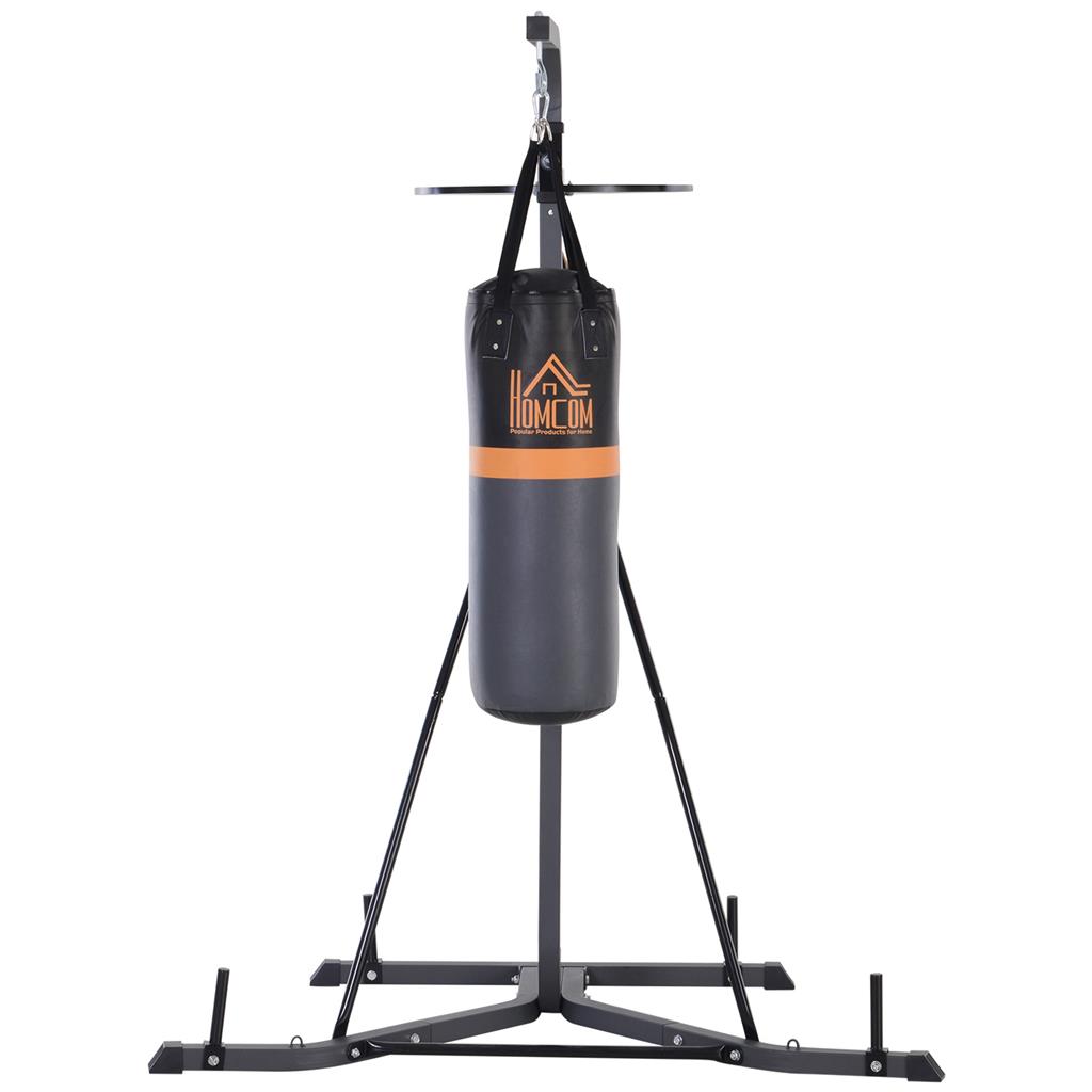 Bad Company Pro Supporto Per Punching Ball Autoportante Regolabile - Incluso Sacco A Pera BCA-76