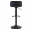 SGABELLO INNSBRUCK IN COLORE NERO CON ALTEZZA REGOLABILE