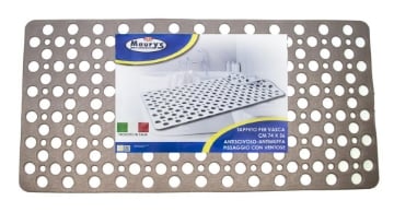 MAURY'S TAPPETO VASCA 74X36CM TORTORA