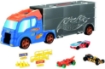 HOT WHEELS TRANSPORTER CAMION VALIGETTA 40 CM CON 3 AUTO E ACCESSORI