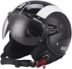 CASCO SPARCO SP501 DEMI-JET NERO E BIANCO MISURA S