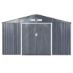 CAPANNO PER ATTREZZI IN ACCIAIO ZINCATO CON VERNICE PROTETTIVA IMPERMEABILE ANTIRUGGINE  3.4 X 3.82 X 2 M