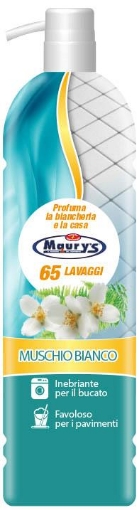 MAURY'S PROFUMATORE CASA E BUCATO MUSCHIO BIANCO 400ML CONCENTRATO 65 LAVAGGI