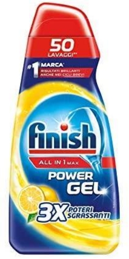 FINISH POWER GEL PER LAVASTOVIGLIE AL LIMONE IN CONFEZIONE DA 650 ML