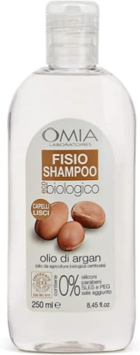 OMIA FISIO SHAMPOO ECOBIO ALL' OLIO DI ARGAN IN FORMATO DA 250 ML