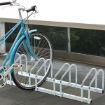 RASTRELLIERA PORTABICI PARCHEGGIO PER 4 BICICLETTE, 95X33X27CM