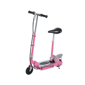 MONOPATTINO ELETTRICO CON SELLINO PER BAMBINI, ROSA