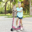 MONOPATTINO ELETTRICO CON SELLINO PER BAMBINI, ROSA