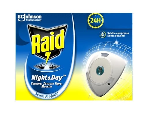 RAID NIGHT & DAY ANTIZANZARE RICARICA 24H