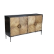 MOBILE DEREK CON 3 ANTE E UN RIPIANO IN LEGNO 147 X 44 X H85 CM