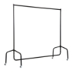 STENDER RELLA PORTA ABITI CON 4 ROTELLE IN FERRO, 150X60X150CM