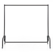 STENDER RELLA PORTA ABITI CON 4 ROTELLE IN FERRO, 150X60X150CM