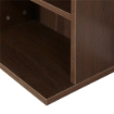 LIBRERIA DA MURO IN LEGNO, MARRONE, 195X102X23.5CM